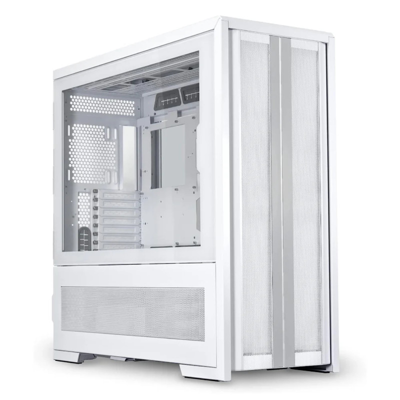 Lian Li V3000 Plus Tempered Glass Tower Case - White - صندوق